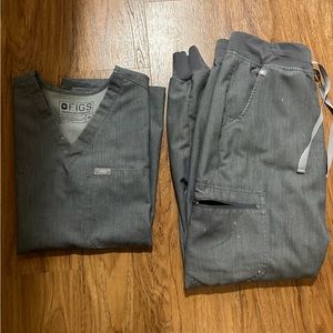 FIGS grey scrubs